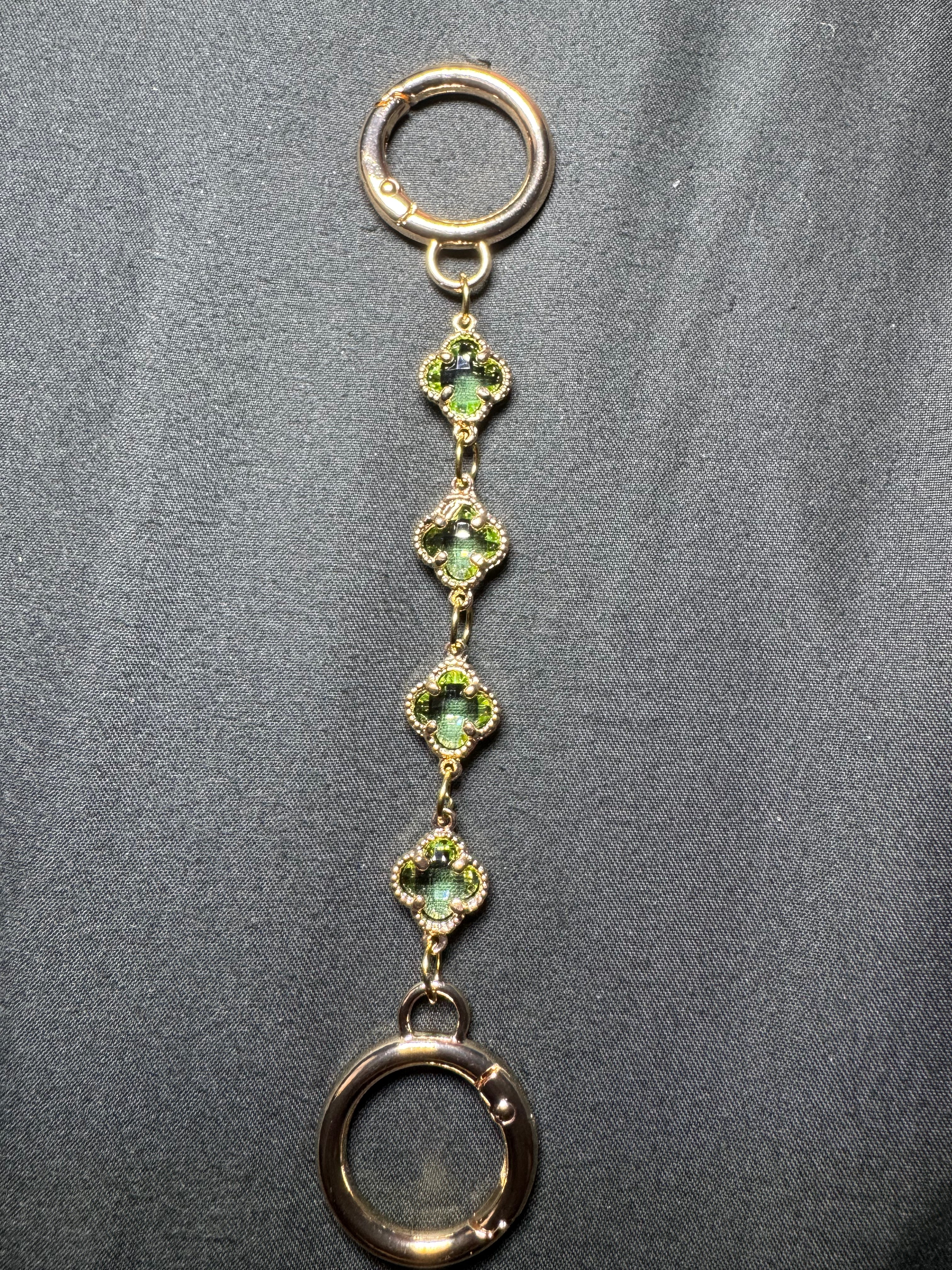 Peridot Luxe Charm Chain