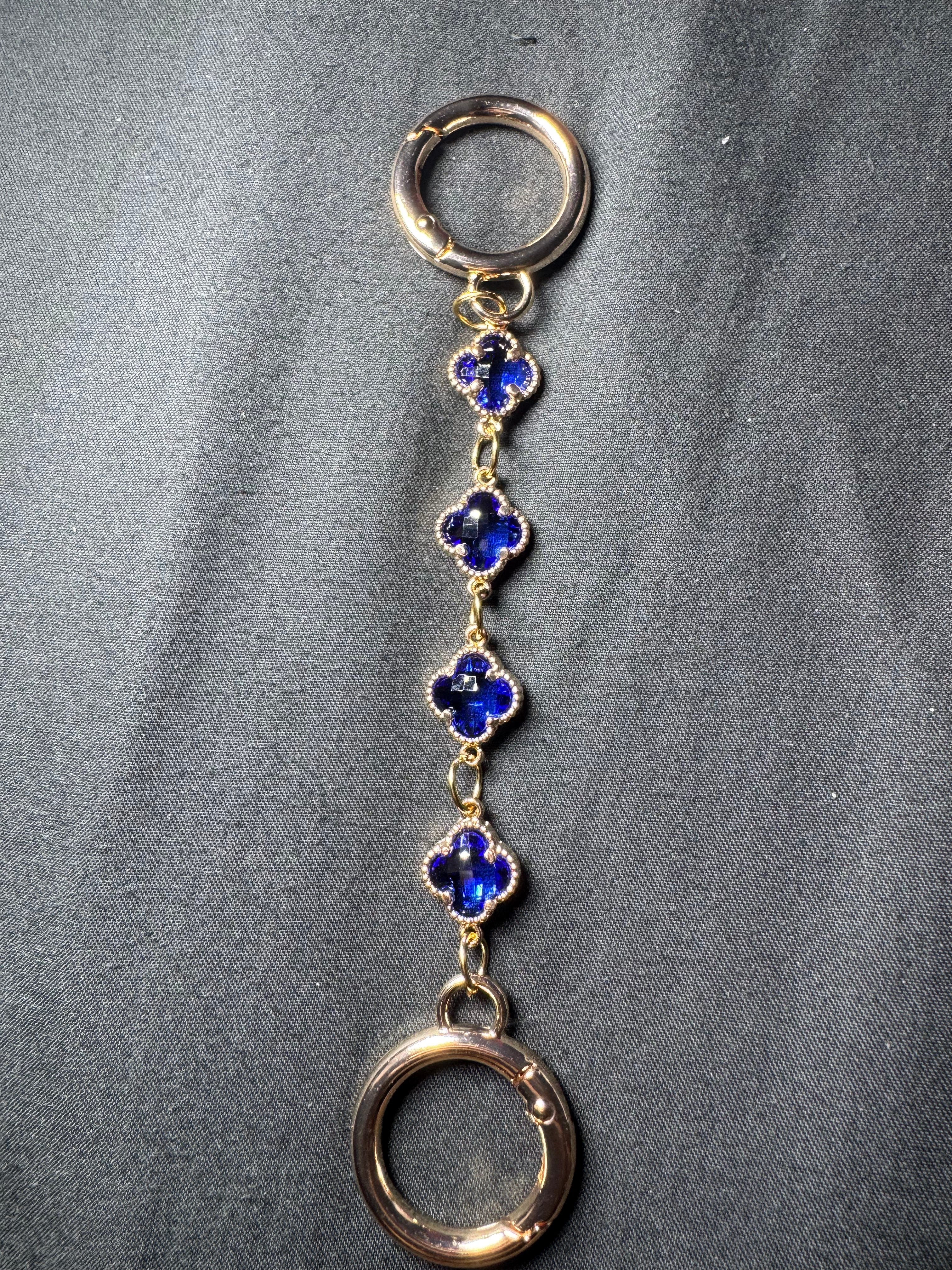 Midnight Sapphire Charm Chain
