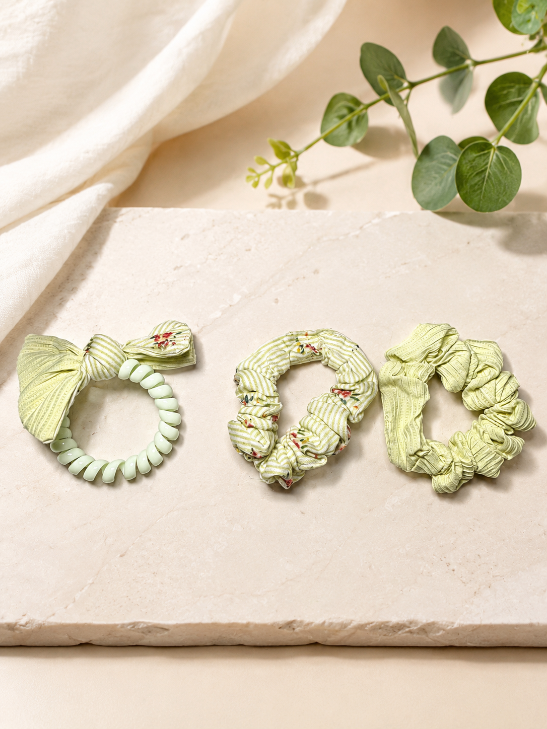 Sweet Bloom Hair Tie Trio
