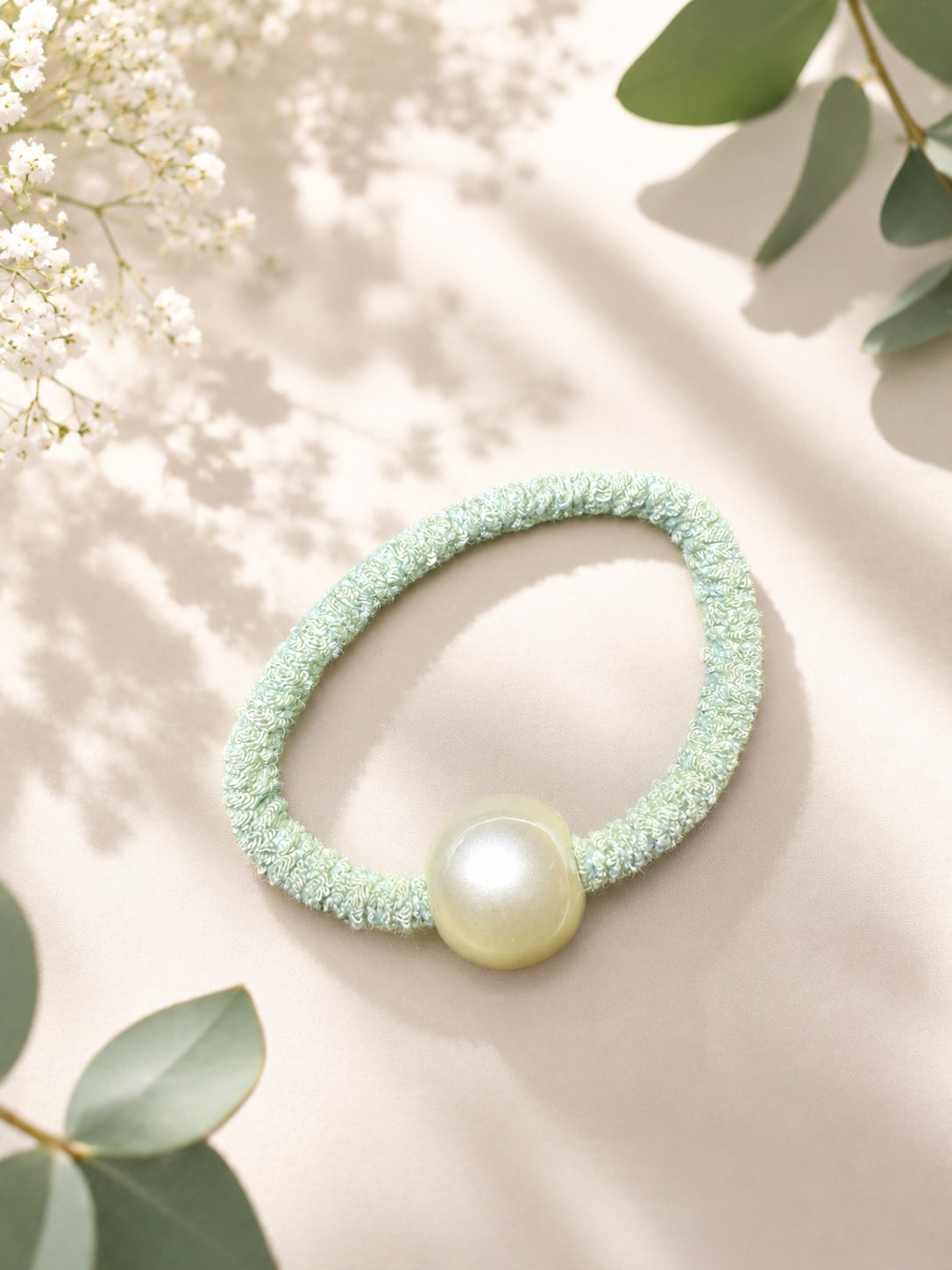Mint Match Hair Tie Trio