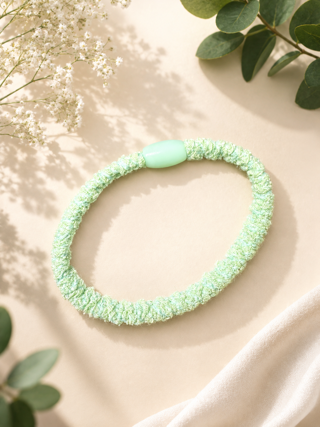 Mint Match Hair Tie Trio
