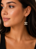 Noir Lumière Drop Earrings