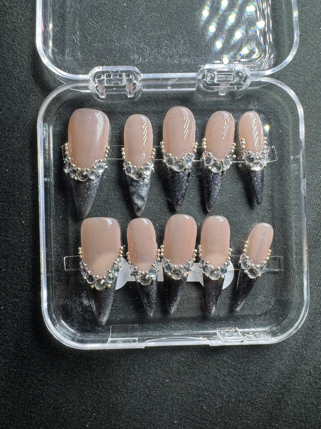Midnight Heiress Luxe Press-On Nails