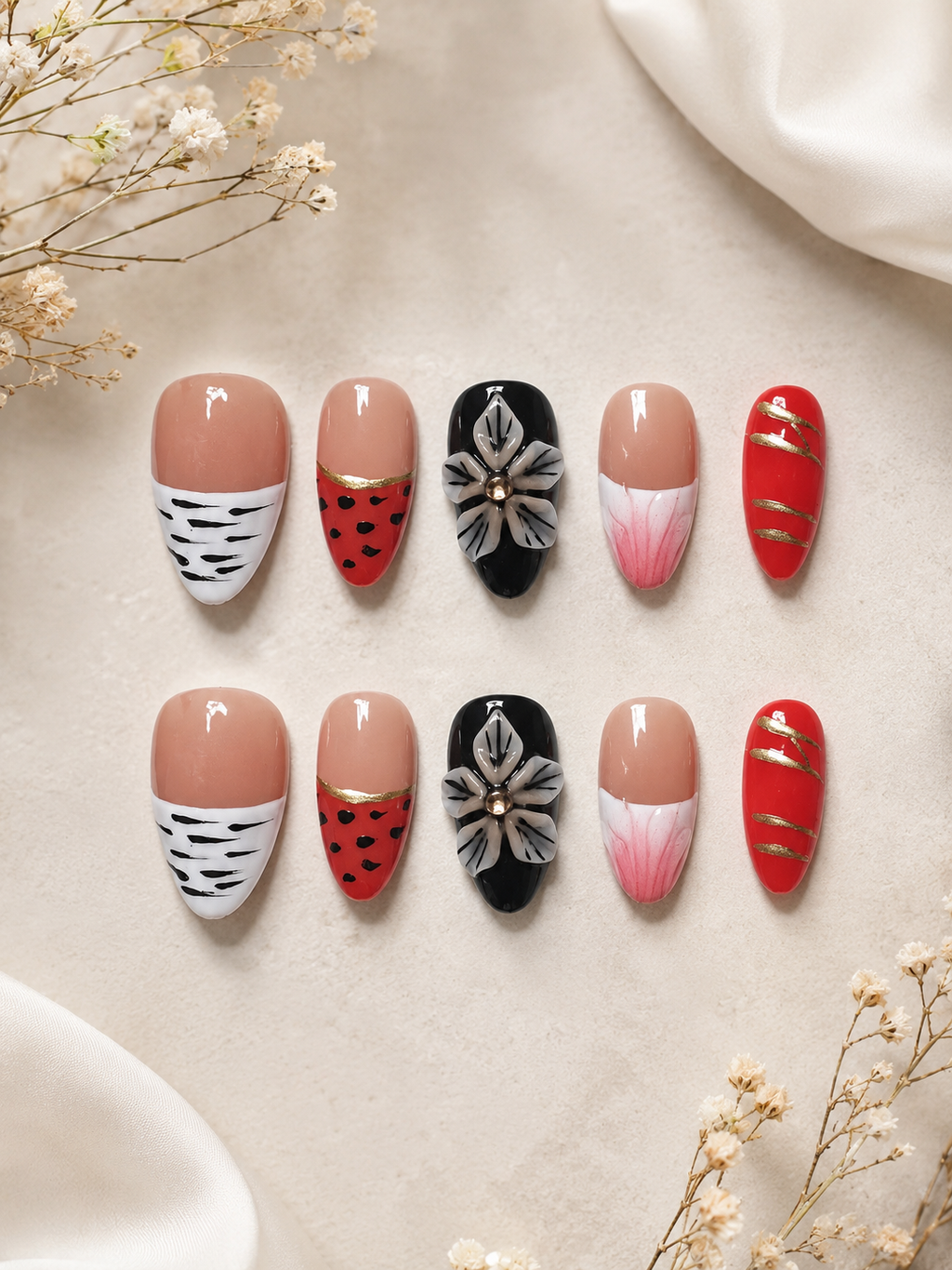 Wildflower Muse Press-On Nail Set