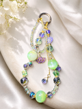Celestial Lime Beaded Charm