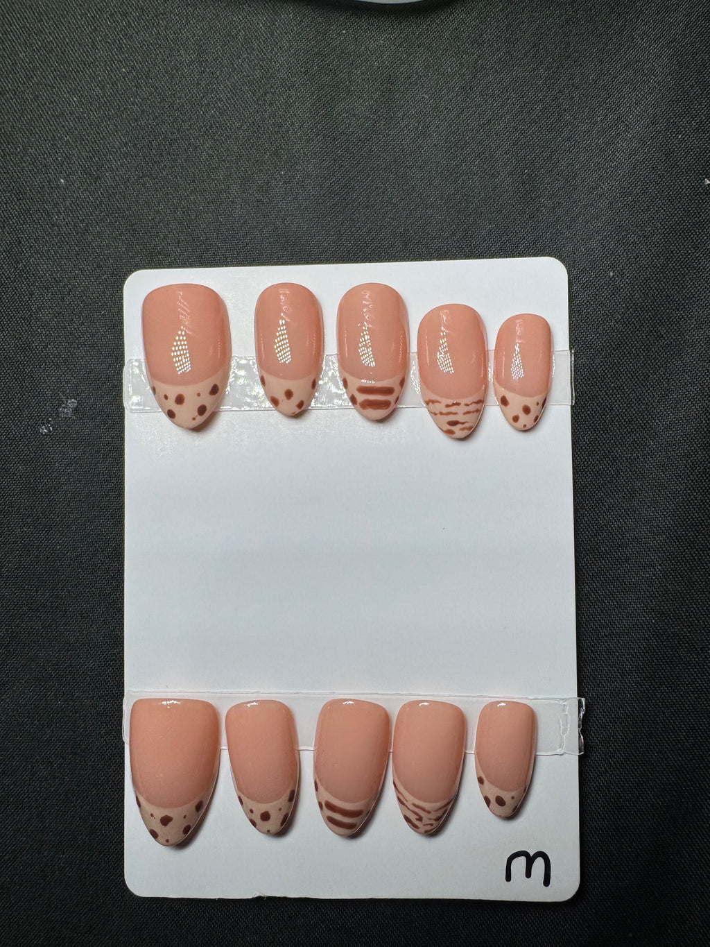 Café Crème Tips Press-On Nails