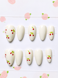Cherry Kiss Press-On Nails