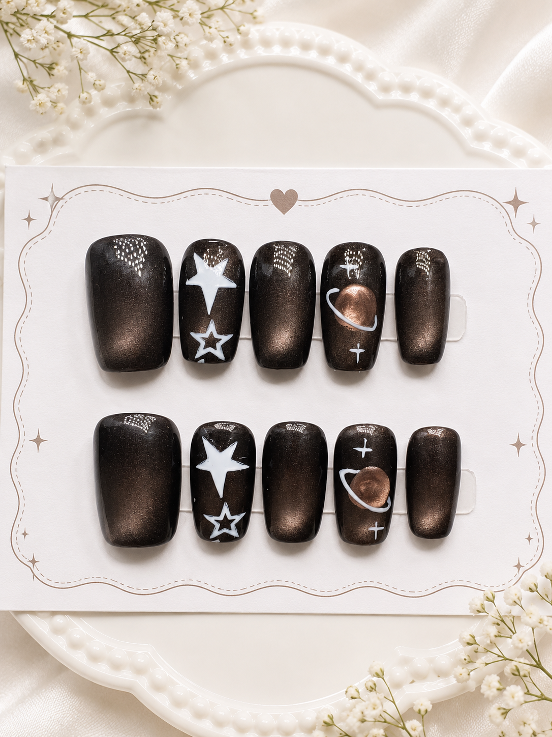 Midnight Orbit Press-On Nails