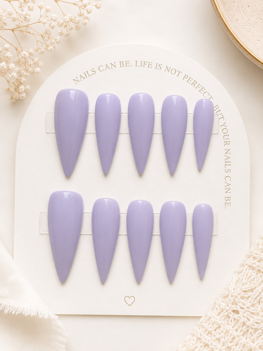 Lavender Whisper Press On Nails