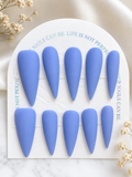 Periwinkle Matte Press-On Nails