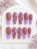 Lavender Bloom Press-On Nails