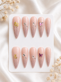 Butterfly Kisses Press-On Nails