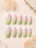 Mint Whisper Press On Nails