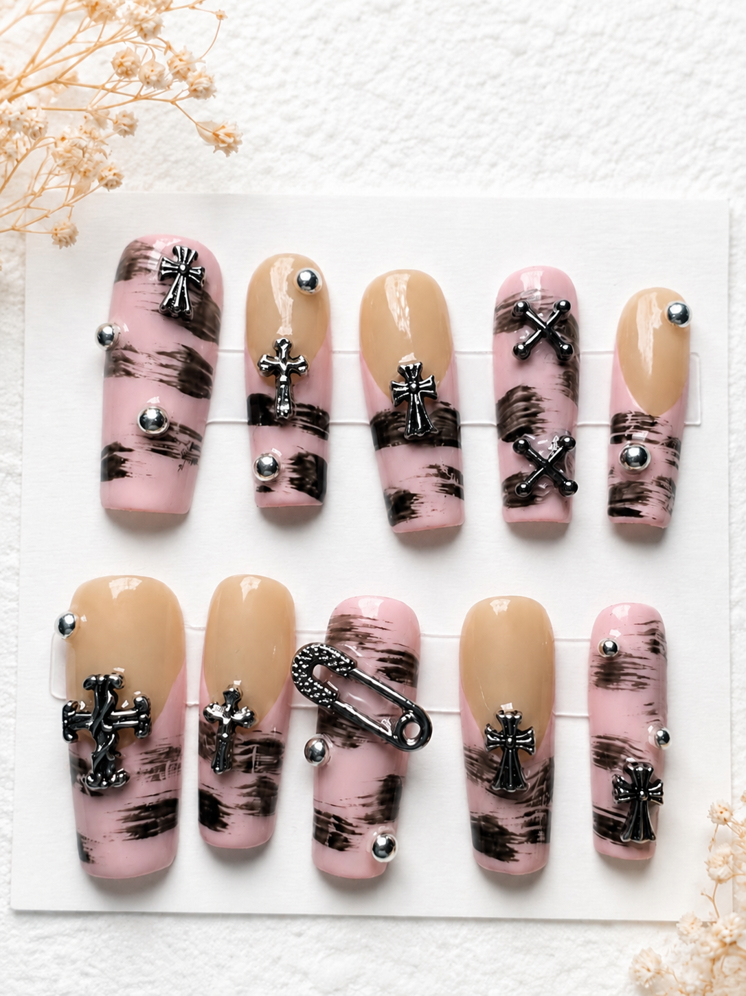 Blush Rebellion Press-On Nails