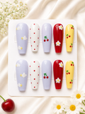 Cherry Daydream Press-On Nails