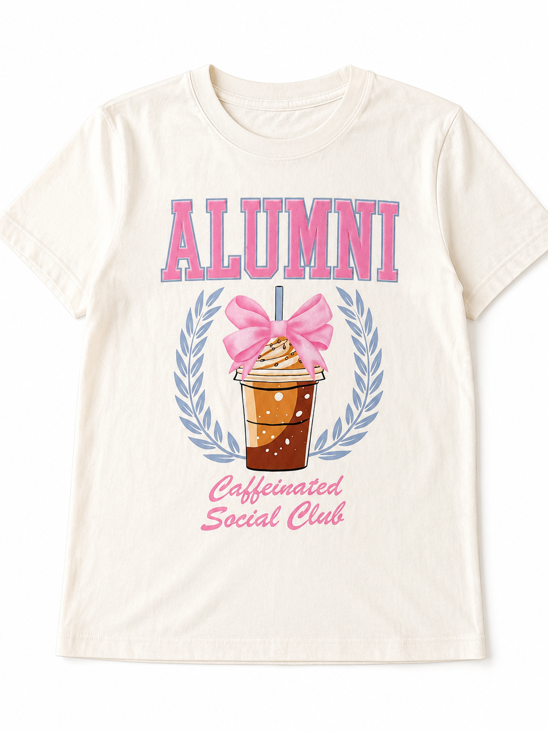 Alumni Caffeinated Social Club Tee