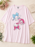 Hello Kitty & Friends Pink Graphic Tee