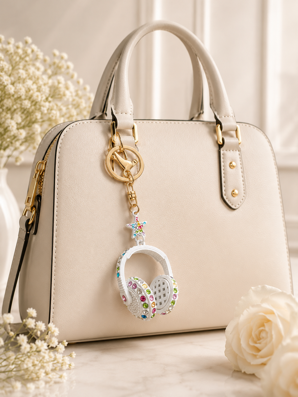 Crystal Beats Headphone Charm ⭐