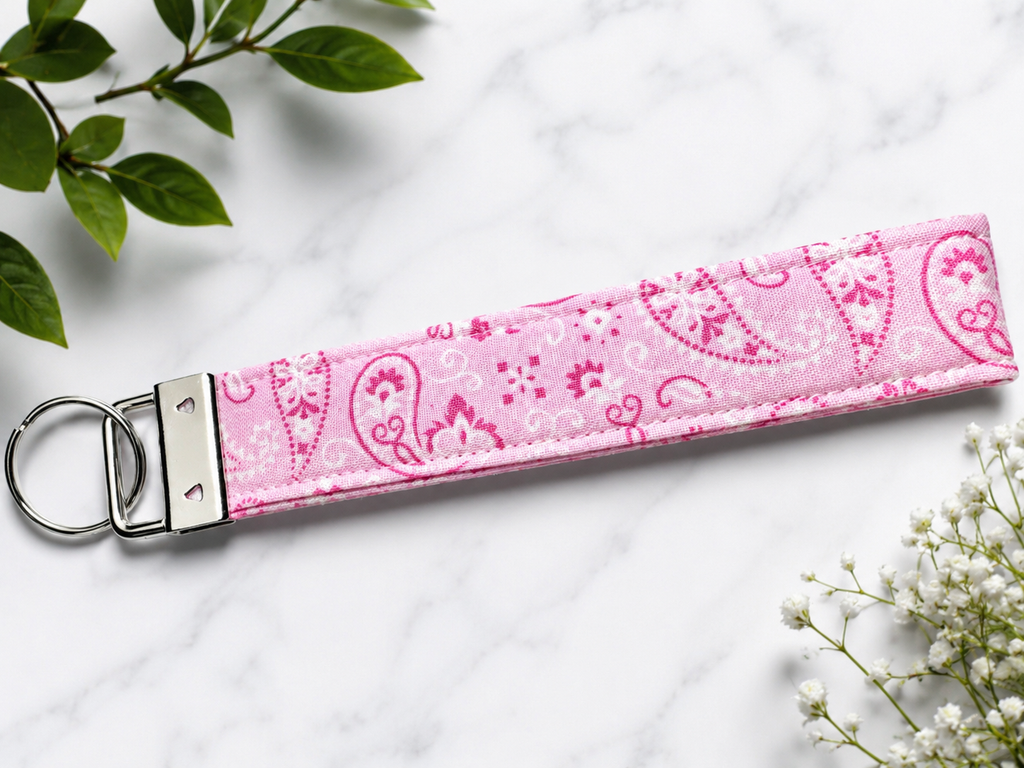 Bandana Wristlet Keychain