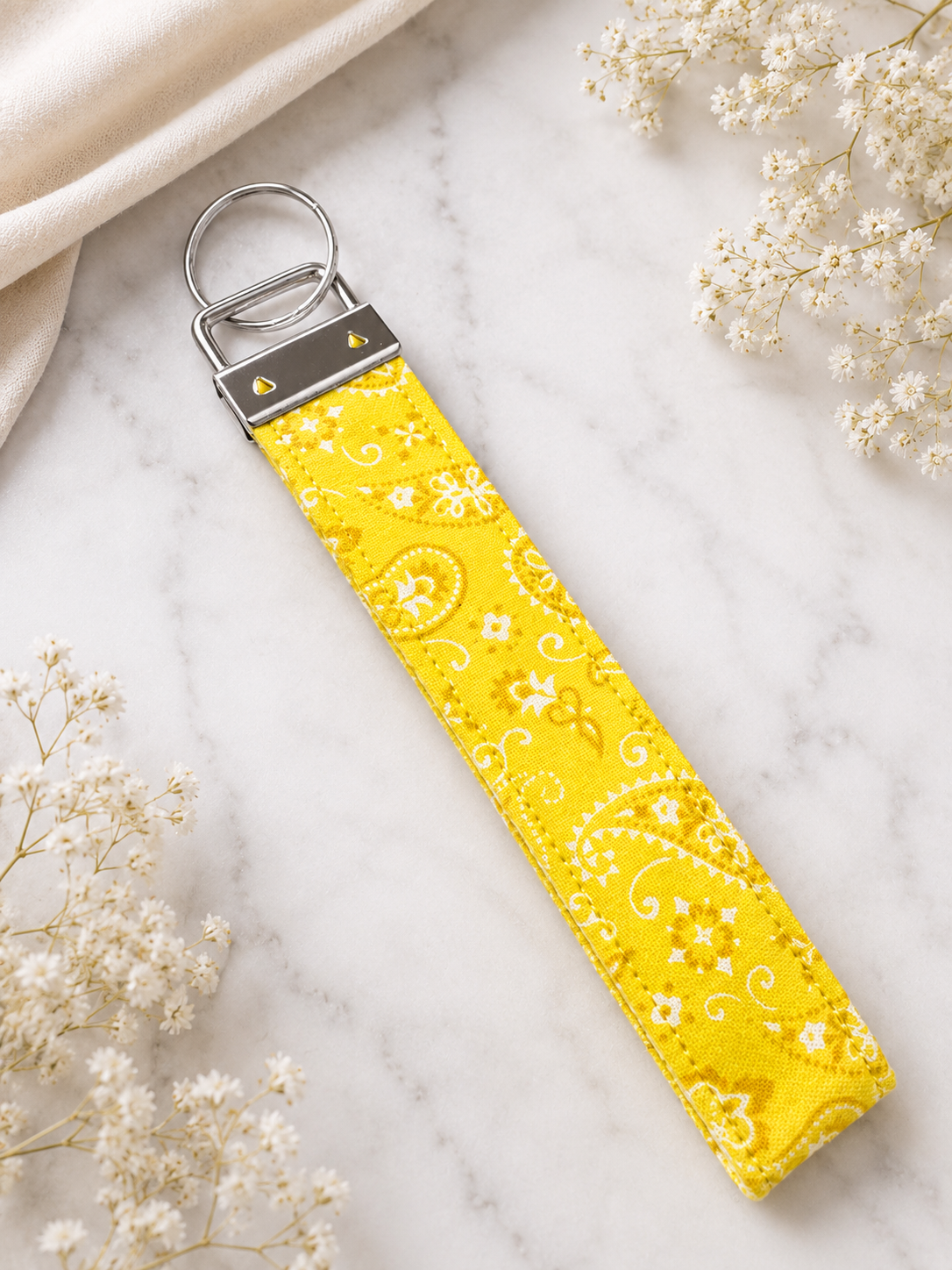 Bandana Wristlet Keychain