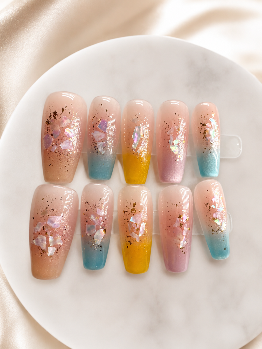 Candy Shard Aura Press-On Nails