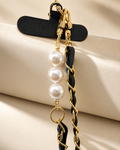 Black Pearl Luxe Chain Strap