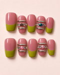 Rosé Olive Luxe Press-On Nails