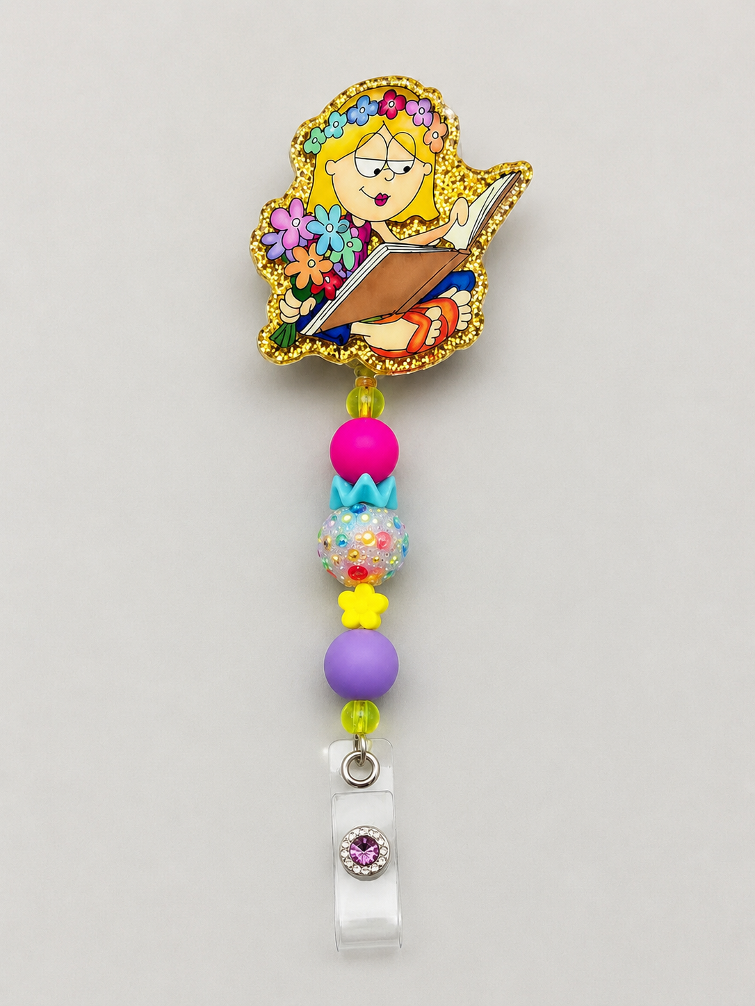 Lizzie-Inspired Badge Reel & Badge Buddy Set
