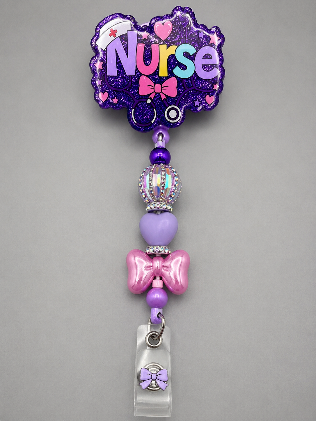 Personalized Nurse Badge Reel & Badge Buddy Set