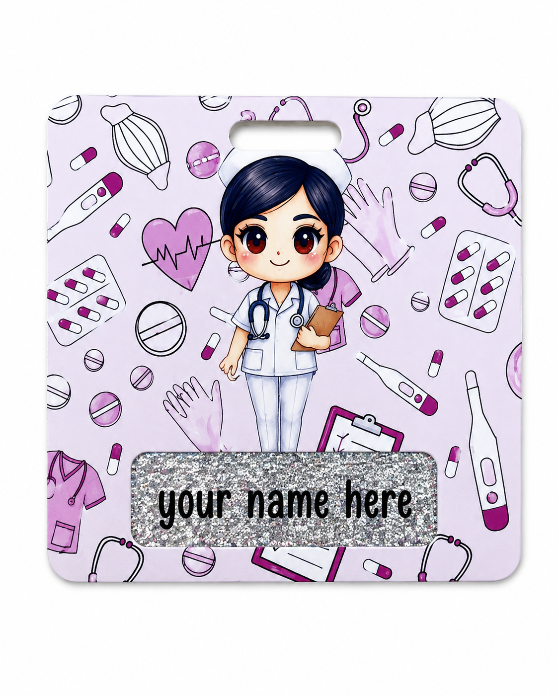 Personalized Nurse Badge Reel & Badge Buddy Set