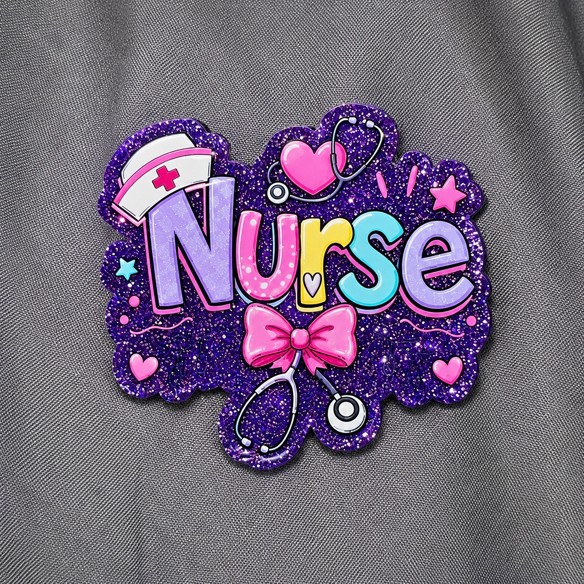 Personalized Nurse Badge Reel & Badge Buddy Set