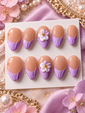 Lavender Petal Press-On Nails