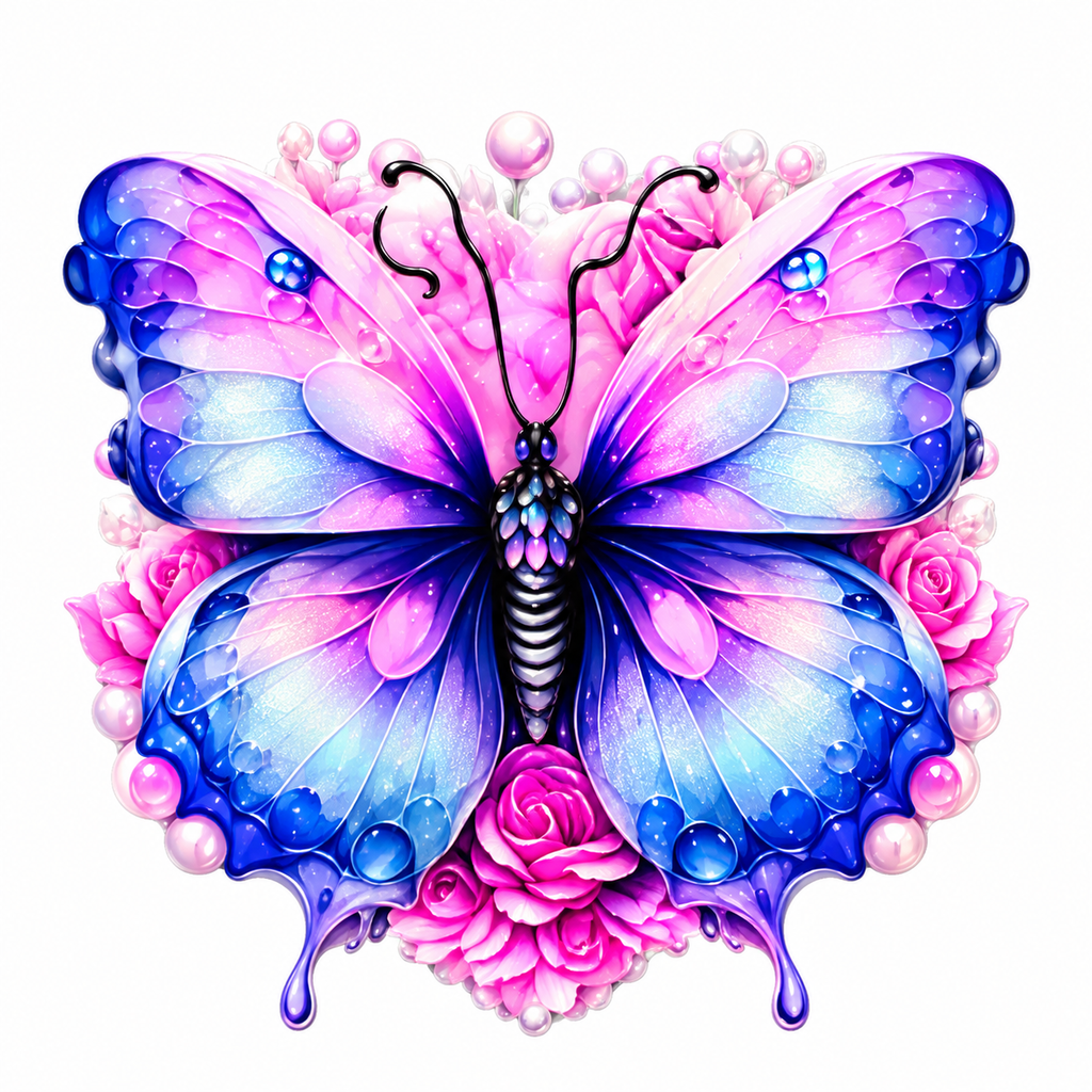 Butterfly Daydream Retractable Pen