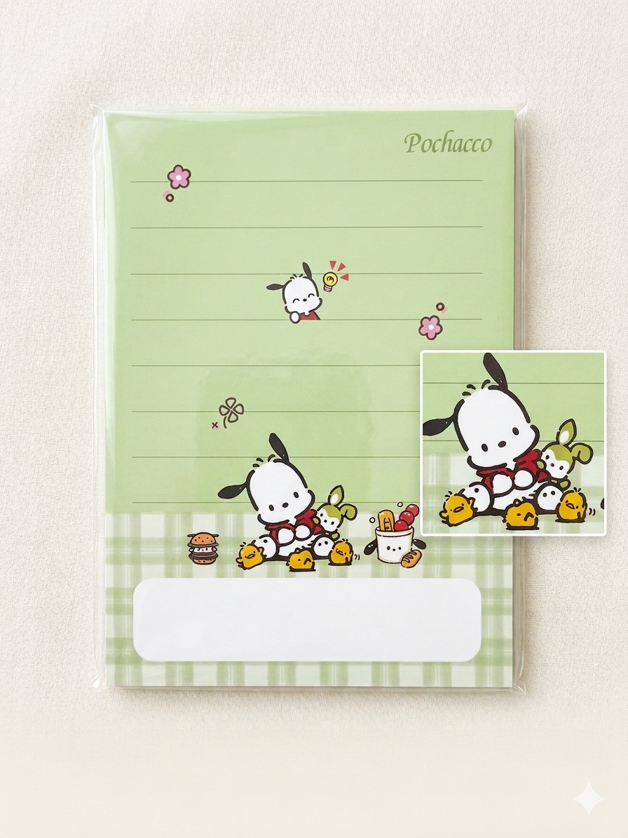 Pocha Cozy Notes 🍔 | A7 Mini Soft Notes Pad