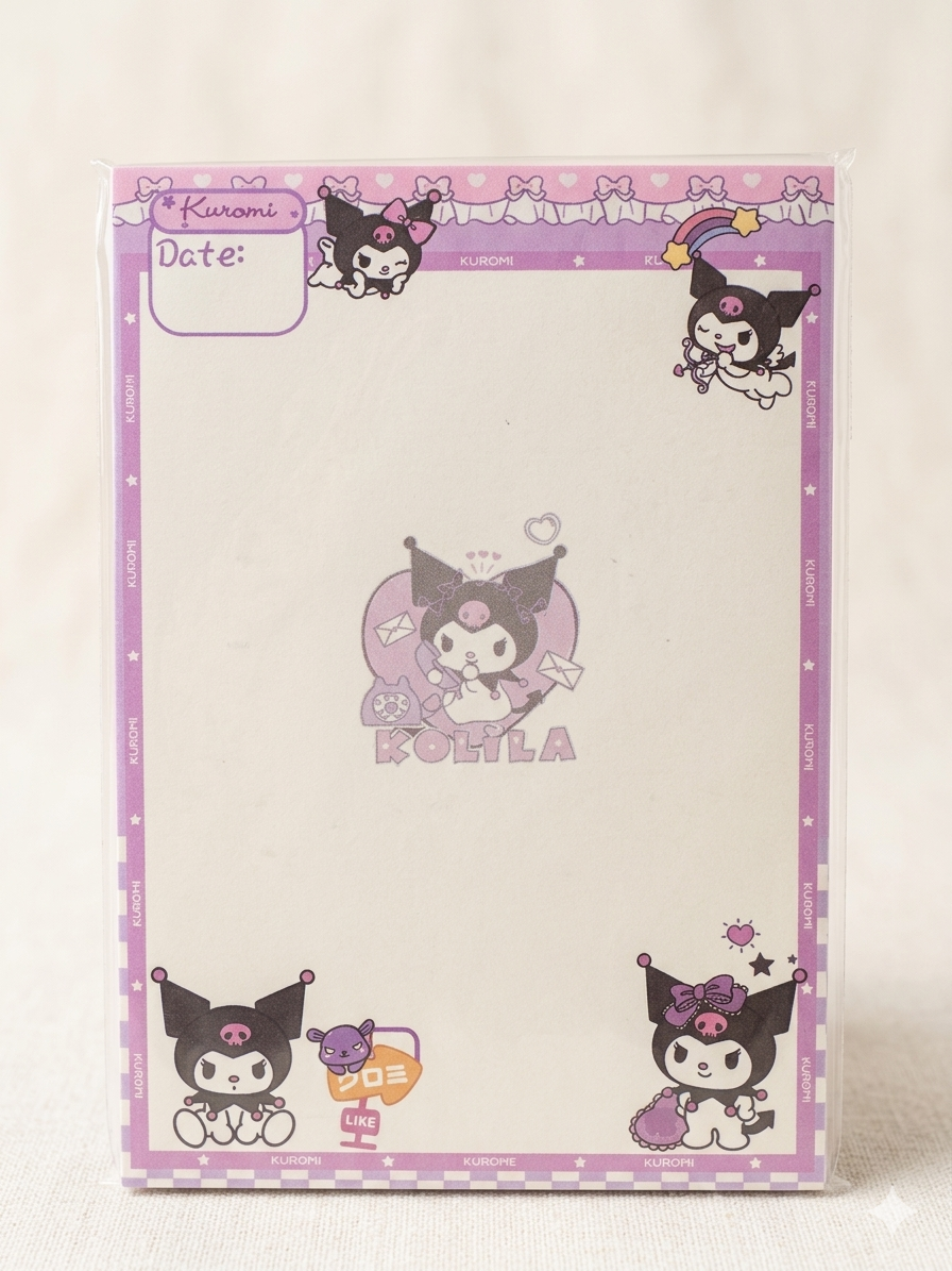 Kuku Dream Notes 💜 A7 Mini Soft Notes Pad