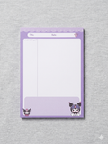 Kuku Dream Notes 💜 A7 Mini Soft Notes Pad
