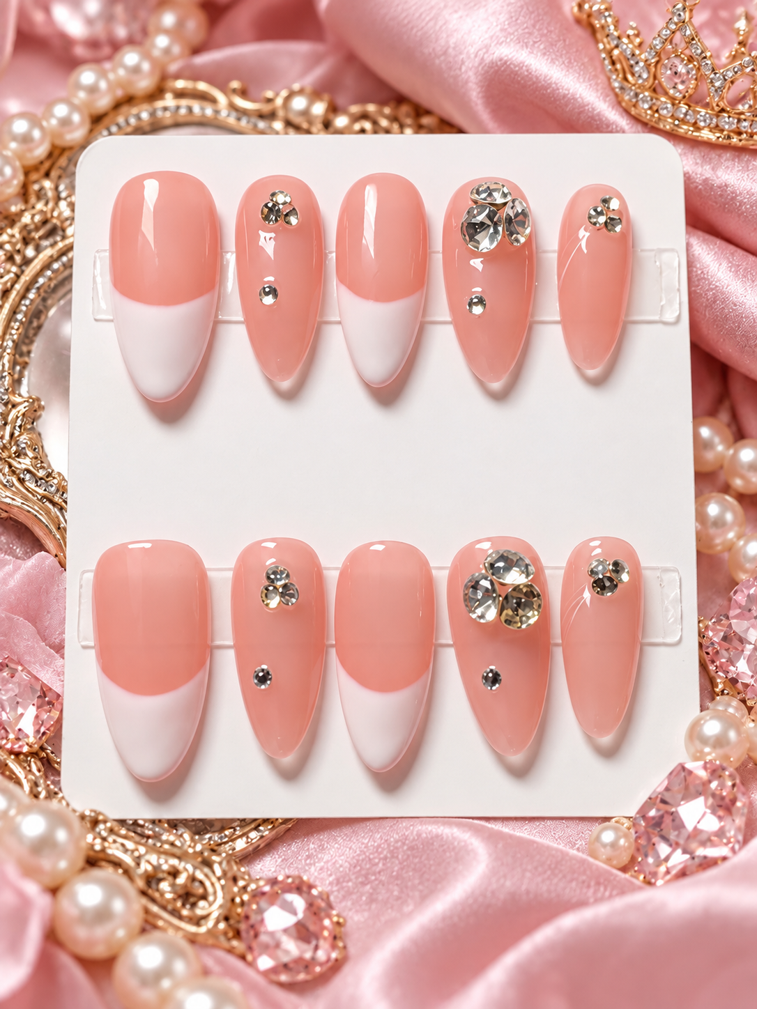 Diamond Dowry Press-On Nails