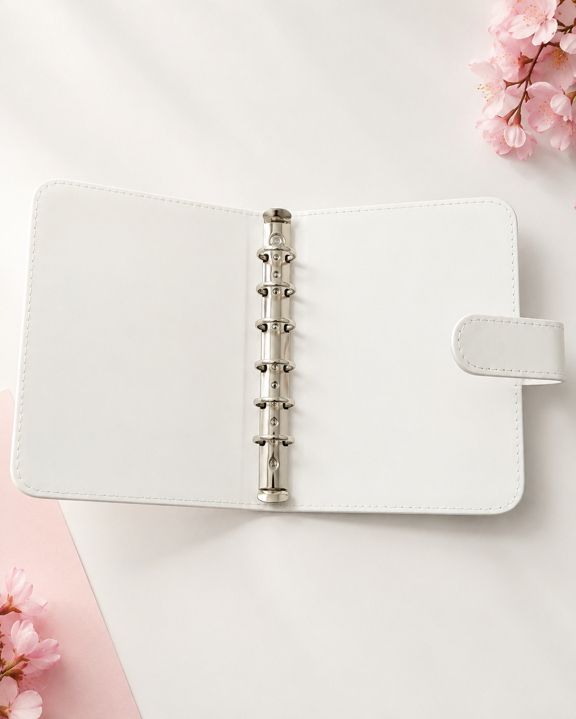 Pink Shadow M5 Binder open interior