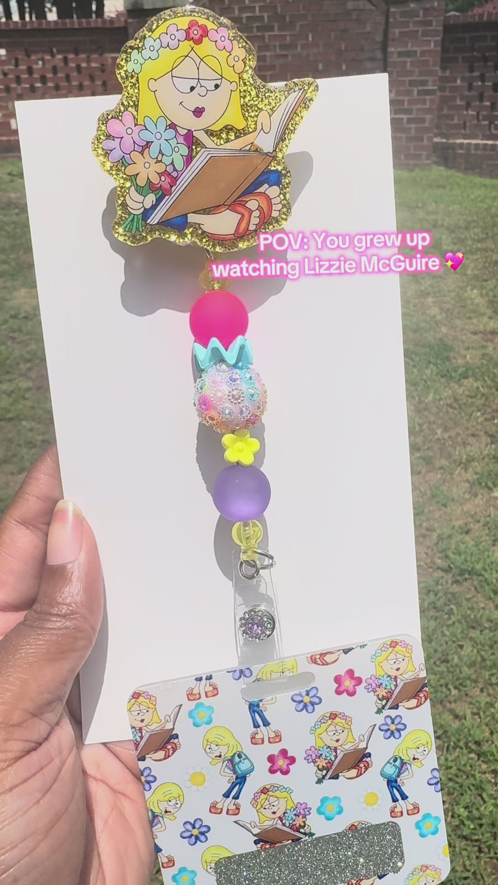 Lizzie-Inspired Badge Reel & Badge Buddy Set