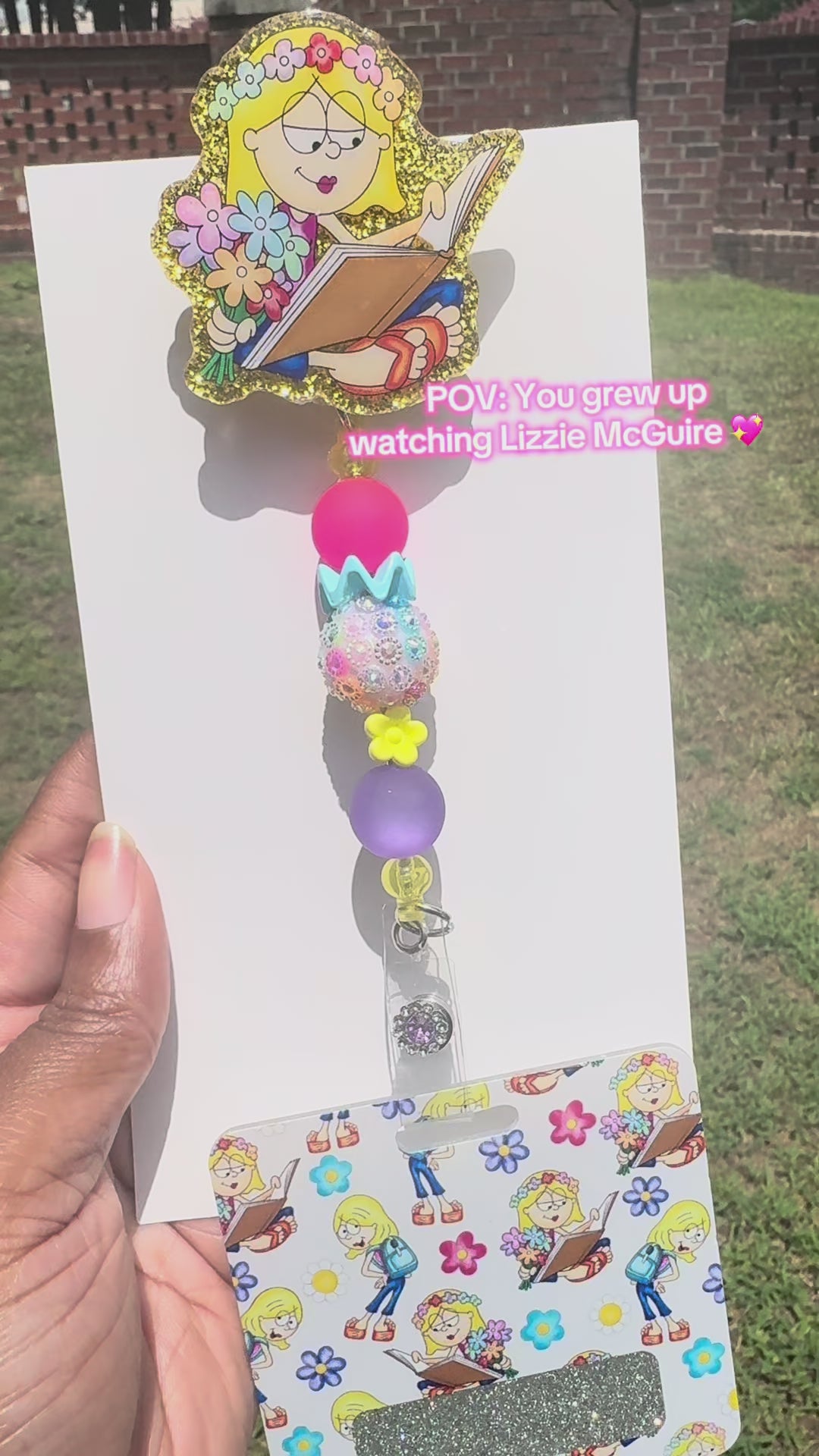 Lizzie-Inspired Badge Reel & Badge Buddy Set