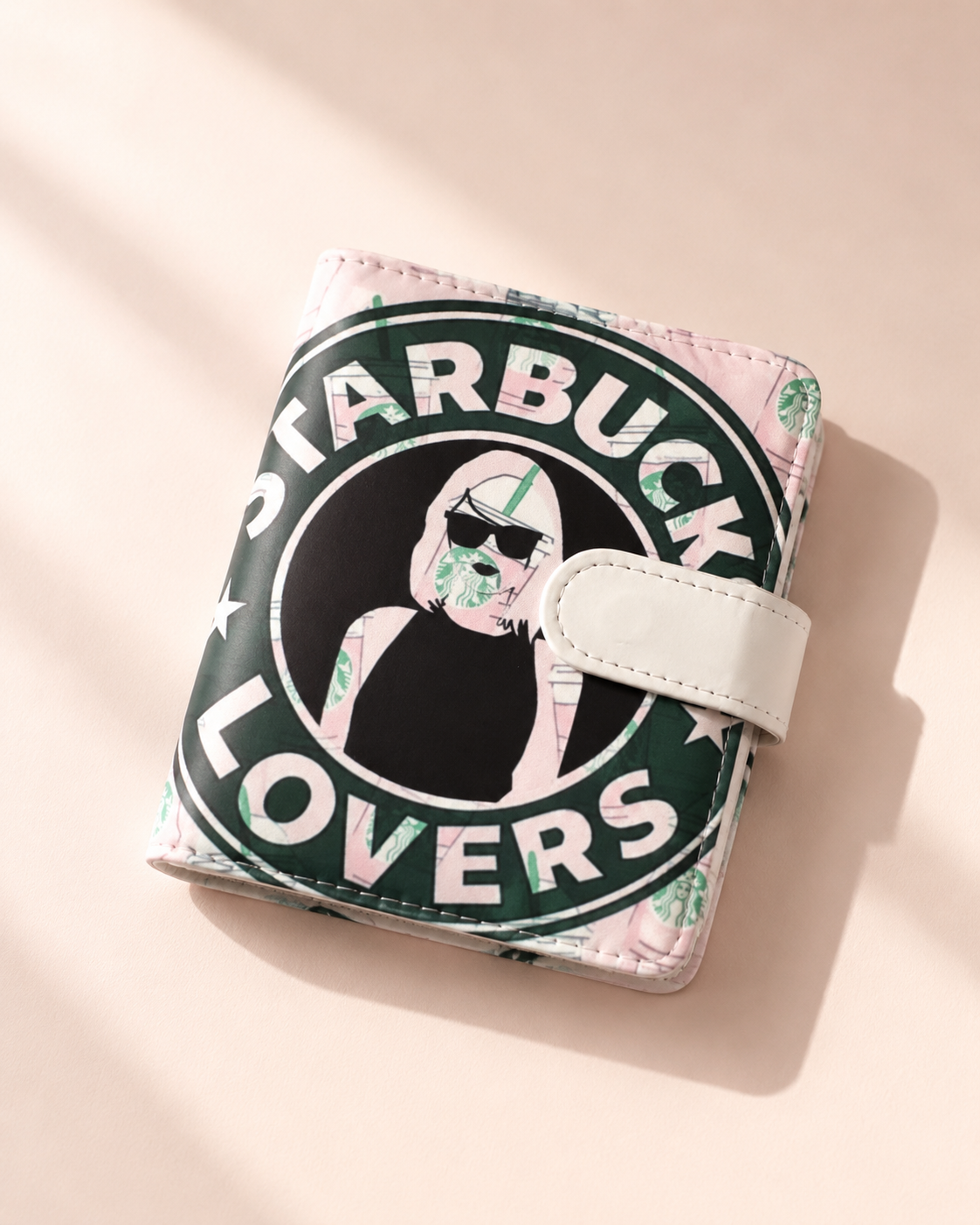 Starbucks Lovers M6 binder angled flat lay